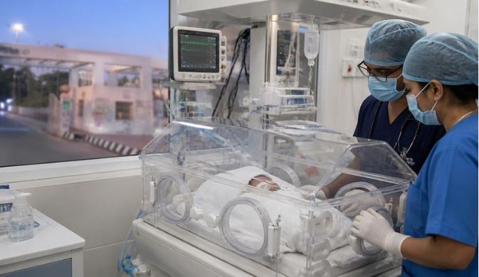 Rare Two-Headed Baby Born at Berhampur’s MKCG Medical College, Newborn Under Close Observation