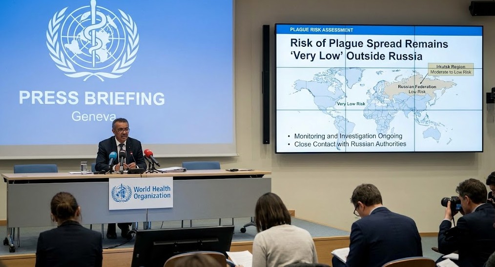 WHO Says Risk of Plague Spread Remains ‘Very Low’ Amid Russia Concerns