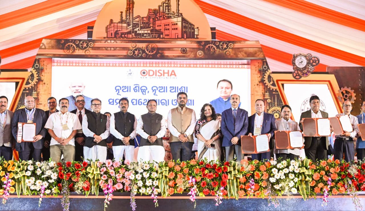 Odisha CM Launches 46 Projects Worth INR 39,382 Crore, 42,500 Jobs Expected