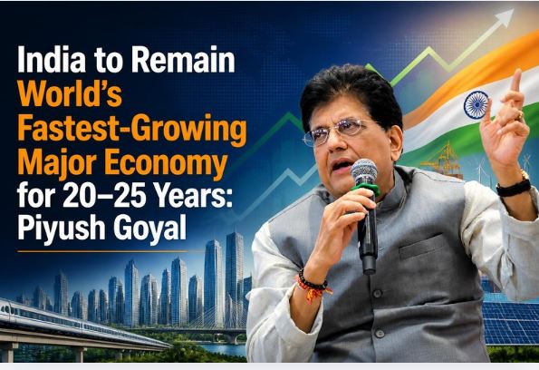 India to Remain World’s Fastest-Growing Major Economy for 20–25 Years: Piyush Goyal